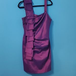 S.L. fashions purple size 16 dress